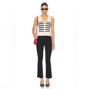 MOTHER -Lil Hustler Ankle Fray Black Women's Jeans - 28P